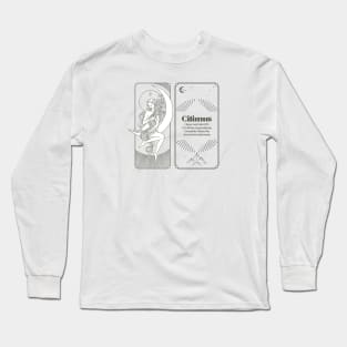 Meteorite Collector "Observed Fall: Cilimus" Meteorite Long Sleeve T-Shirt